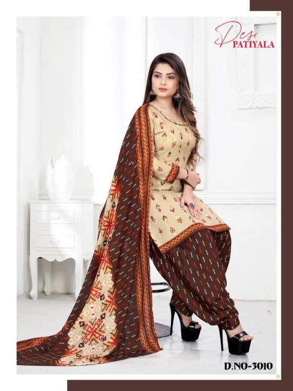 Ganesha Desi Patiyala Vol-3 Indo Cotto Readymade Suit